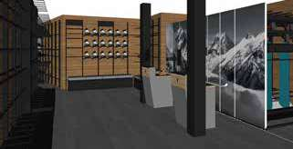 Vue 3D showroom skis